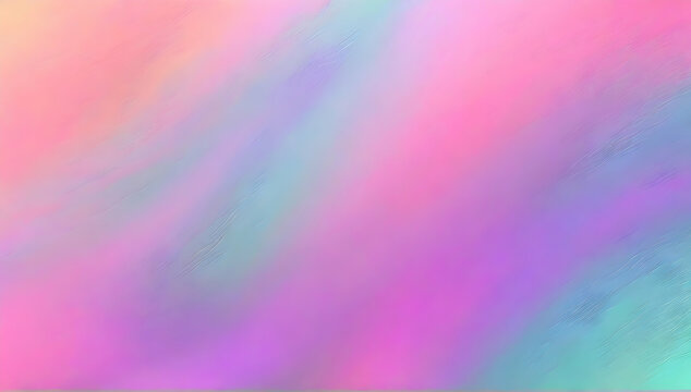 Color gradient background with noise. Abstract pastel holographic blurred gradient background. Colorful digital grain soft noise and texture effect. Background illustration.