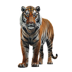 Obraz premium bengal tiger isolated on transparent background, png