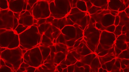 Animation of simulation of caustics patterns created when light rays are reflected or refracted by curved surface like swimming pool