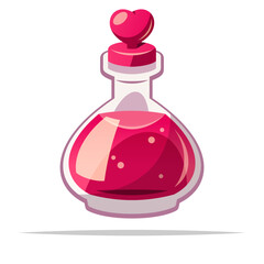 Love potion vector isolated illustration - 745549062