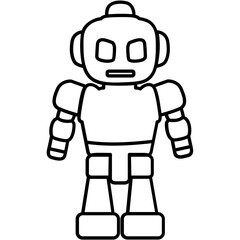 Obraz na płótnie Canvas Robot Icon