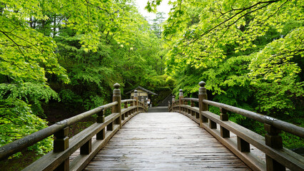 古峯神社の橋