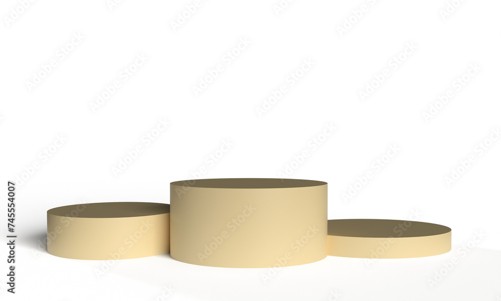 Poster podium stand showcase presentation circle round object abstract modern luxury stage shape platform p
