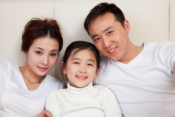 Fototapeta premium Family life in current China