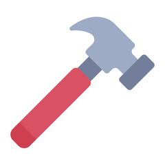Hammer repair tool icon