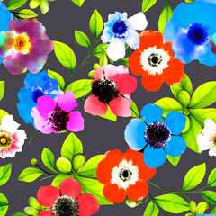 background with flowers