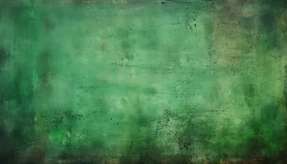 Fotobehang Scraped green background © png sublimation