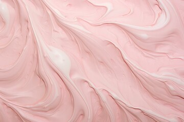 Pink cream texture. Smear natural product. Generate Ai