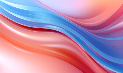 Abstract pastel waves wallpaper background
