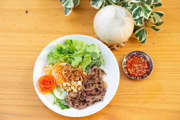 Vietnam Stir-fried beef noodle