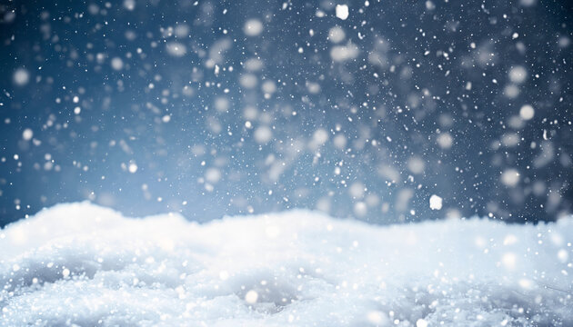 christmas background with snowflakes wallpaper