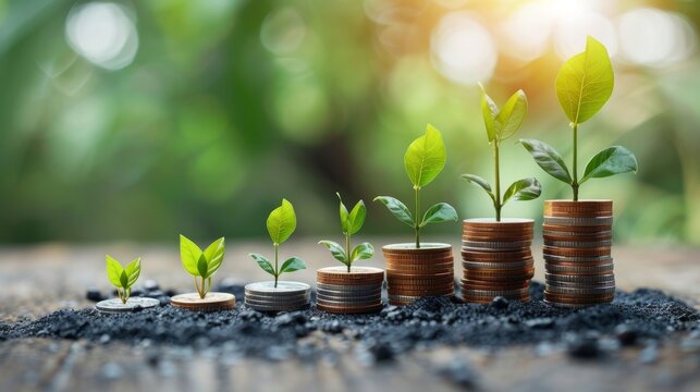 Illustrate the power of compound interest in building wealth over time