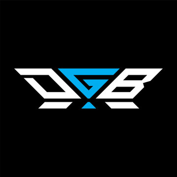 DGB letter logo vector design, DGB simple and modern logo. DGB luxurious alphabet design  