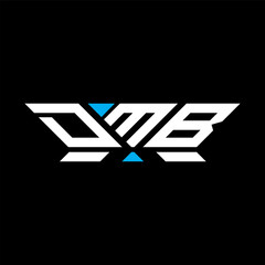 DMB letter logo vector design, DMB simple and modern logo. DMB luxurious alphabet design  