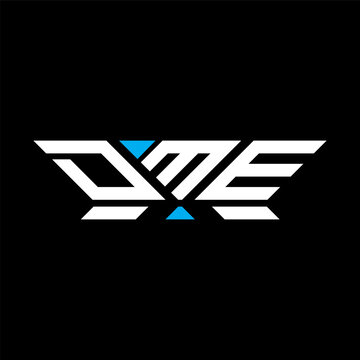 DME letter logo vector design, DME simple and modern logo. DME luxurious alphabet design  