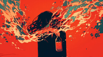 Caught in the Splash of Addiction