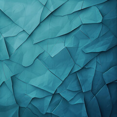 Creative light blue texture with geometric elements. AI generative