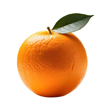 Orange image isolated on a transparent background PNG photo