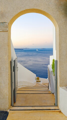 Meerblick Santorini