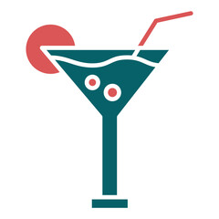 Cocktails Icon Style