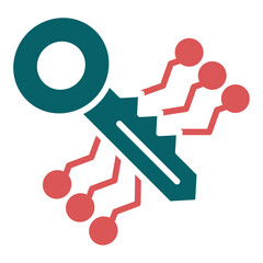 Digital Key Icon Style
