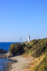 Fototapeta na wymiar 潮岬灯台　和歌山県串本町