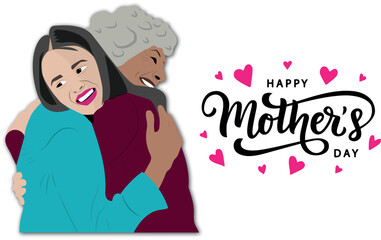  Happy Mother`s Day Greeting Card.