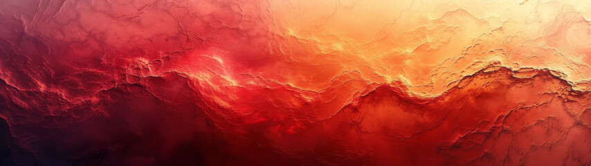 Close Up of Red and Orange Wallpaper - obrazy, fototapety, plakaty