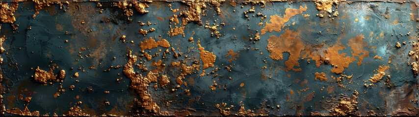 Rusted Metal Surface With Rust Spots - obrazy, fototapety, plakaty