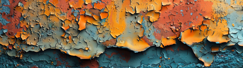 Close Up of a Rusted Metal Surface