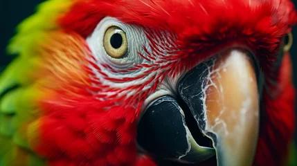 Türaufkleber A beautiful parrot picture  © 俊后生
