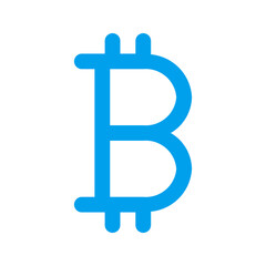 Fototapeta premium bitcoin duo tone