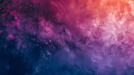 Galactic Hues: Purple, Orange, Blue, Pink Grainy Gradient Background for Space-Inspired DesignsColor Nebula: Gradient Pattern for Mystical and Artistic Projects