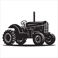 Black Tractor Silhouette: Nostalgic Farming Charm
Rural Agriculture Icons: Classic Tractor Silhouettes
Harvest Time Essentials: Farm Tractor Vector Set
Country Life Collection: Rustic Tractor