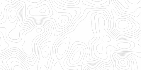 The stylized height of the topographic map in contour, lines. Topography and geography map grid abstract backdrop. creative cartography illustration. Black and white landscape geographic pattern.