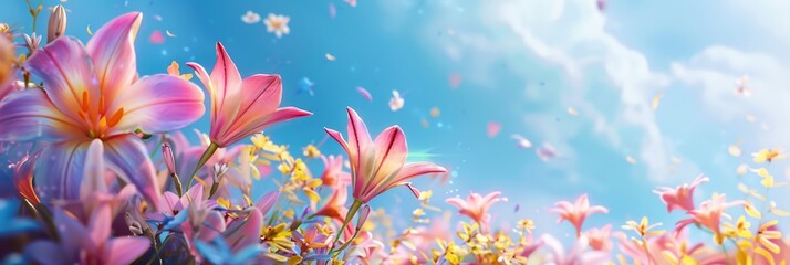 Fototapeta na wymiar flower background desktop wallpaper