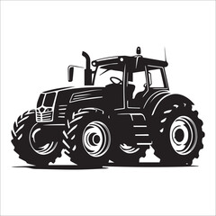 Black Tractor Silhouette: Nostalgic Farming Charm
Rural Agriculture Icons: Classic Tractor Silhouettes
Harvest Time Essentials: Farm Tractor Vector Set
Country Life Collection: Rustic Tractor