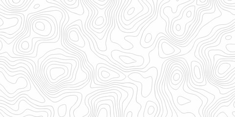 	
The stylized height of the topographic map in contour, lines. Topography and geography map grid abstract backdrop. creative cartography illustration. Black and white landscape geographic pattern. - obrazy, fototapety, plakaty