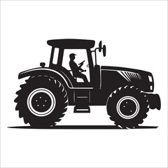 Black Tractor Silhouette: Nostalgic Farming Charm
Rural Agriculture Icons: Classic Tractor Silhouettes
Harvest Time Essentials: Farm Tractor Vector Set
Country Life Collection: Rustic Tractor