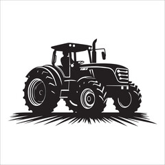 Black Tractor Silhouette: Nostalgic Farming Charm
Rural Agriculture Icons: Classic Tractor Silhouettes
Harvest Time Essentials: Farm Tractor Vector Set
Country Life Collection: Rustic Tractor