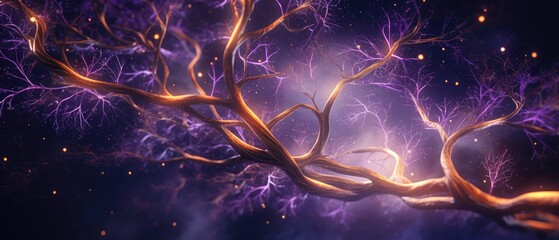 Enigmatic Neural Connections in Cosmic Space