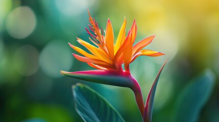 Obraz premium Vivid flower closeup. Generative AI