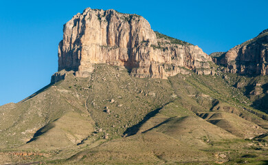 El Capitan at Guadalupe Mountains National Park in Western Texas