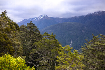 Southern Alps, West Coast, New Zealand