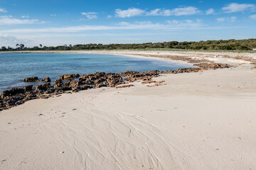 Es Caragol beach, Santanyi municipality, Mallorca, Balearic Islands, Spain