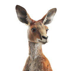 kangaroo isolated on transparent background, png