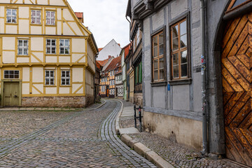 Fototapeta na wymiar Bilder aus der Welterbestadt Quedlinburg Harz