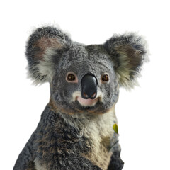 Fototapeta premium koala isolated on transparent background, png