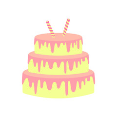 Sweet Tiered Cake