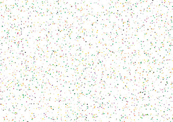 色とりどりのランダムなドット